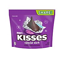 HERSHEYS Kisses Special Dark Chocolate Mildly Sweet Share Pack - 10 Oz