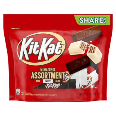 KIT KAT Wafer Bars Miniatures Assorted Share Pack - 10 Oz - Image 1