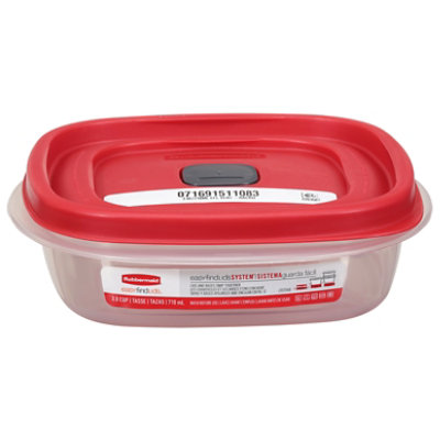 Rubbermaid Easy Find Lids Container, 710 Milliliter