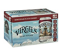Virgils Soda Blck Cherry Zer - 6-12 Fl. Oz.