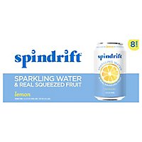 Spindrift Lemon Sparkling Water - 8-12 Fl. Oz. - Image 2