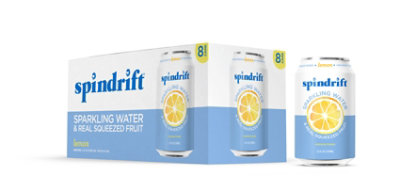 Spindrift Lemon Sparkling Water - 8-12 Fl. Oz. - Image 1