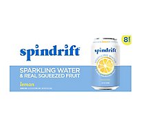 Spindrift Lemon Sparkling Water - 8-12 Fl. Oz.