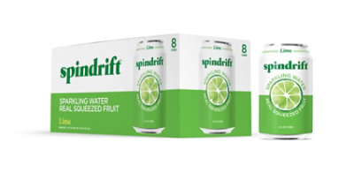 Spindrift Lime Sparkling Water - 8-12 Fl. Oz.
