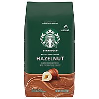 Starbucks No Artificial Flavors 100% Arabica Hazelnut Flavored Ground Coffee Bag - 11 Oz - Image 3
