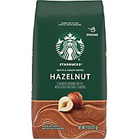 Starbucks No Artificial Flavors 100% Arabica Hazelnut Flavored Ground Coffee Bag - 11 Oz - Image 2