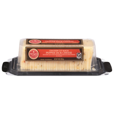 Primo Taglio Cheese Pepper Jack Cracker Cuts - 10 Oz