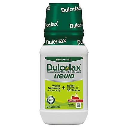 Dulcolax Cherry Liquid Laxative - 12 Fl. Oz.