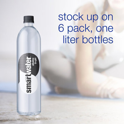 smartwater Alkaline Vapor Distilled Water - 6-33.8 Fl. Oz. - Image 3