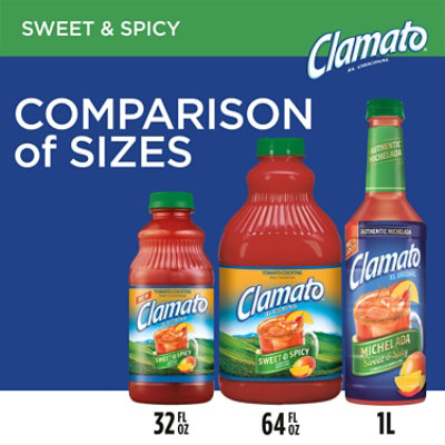Clamato Sweet & Spicy Tomato Cocktail Bottle - 64 Fl. Oz. - Image 3