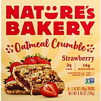 Natures Bakery Oatmeal Crumble Strawberry - 6-1.4 Oz - Image 2