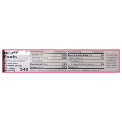Tucson Breakfast Sausage And Cheese Tamale - 5 Oz - Image 4