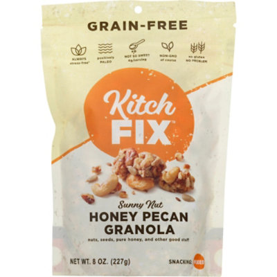 Kitchfix Granola Grn Free Hny Pecn - 8 Oz