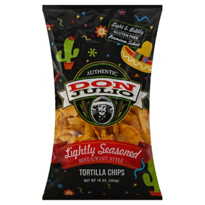 Don Julio Lightly Salted Tortilla Chips - 16 Oz