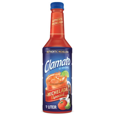 Clamato Michelada Especial Mixer In Bottle - 1 Liter - Image 1