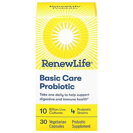 Renew Life Basic Care Probiotic - 30 Count - Image 3