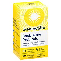 Renew Life Basic Care Probiotic - 30 Count - Image 1