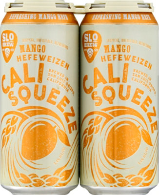 Slo Brew Mango Squeeze In Cans - 4-16 Fl. Oz. - Image 2