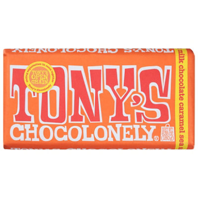 Tonys Cho Bar Choc Mlk Crml Sea Slt - 6.35 Oz - Image 3