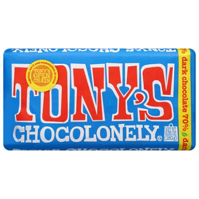 Tonys Cho Bar Chocolate Dark - 6.35 Oz