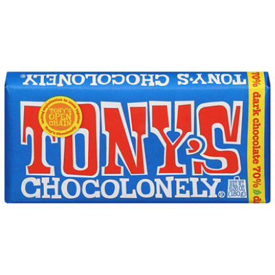 Tonys Cho Bar Chocolate Dark - 6.35 Oz