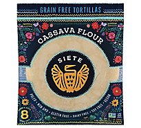 Siete Grain Free Cassava Flour Tortillas - 8 Count