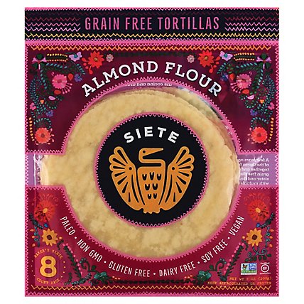 Siete Grain Free Almond Flour Tortillas - 8 Count - Image 3