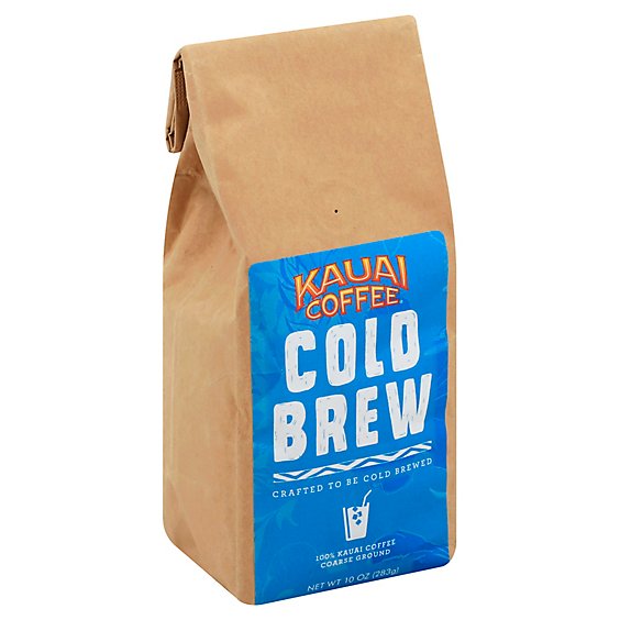 Kauai Coffee Cold Brew 10oz Grind - 10 Oz