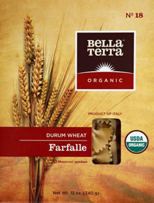 Bella Ter Pasta Durum Farfalle - 12 Oz - Image 2