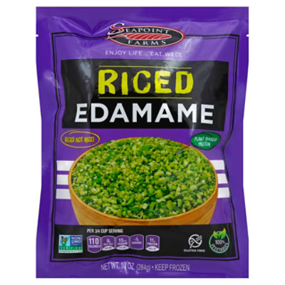 Sea Point Edamame Riced - 10 Oz - Image 1