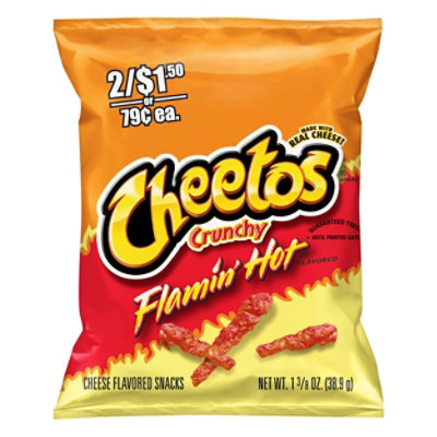 CHEETOS CRUNCHY CHEESE FLAVORED 8.8OZ