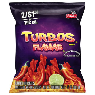 Sabritas Flavored Corn Snacks Turbos Flamas - 1.375 Oz - Image 3