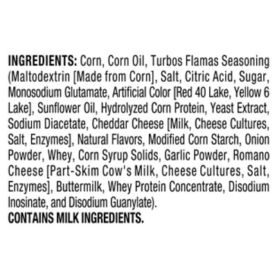 Sabritas Flavored Corn Snacks Turbos Flamas - 1.375 Oz - Image 5