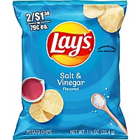 Lays Potato Chips Salt & Vinegar Flavored - 1.25 Oz - Image 2