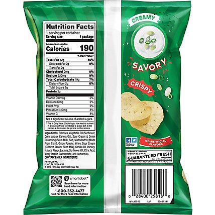 Lays Potato Chips Sour Cream & Onion - 1.25 Oz - Image 6