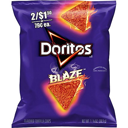 Doritos Tortilla Chips Blaze Flavored - 1.375 Oz - Image 2