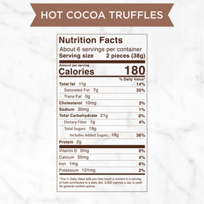 Russel Stover Hot Cocoa Truffles - 12 Count - Image 6