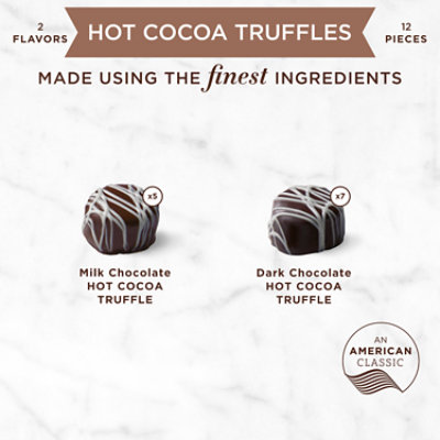 Russel Stover Hot Cocoa Truffles - 12 Count - Image 4