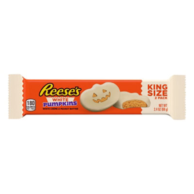 Hersheys White Reese Pumpkin King - 2.4 Oz