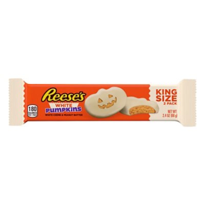 Hersheys White Reese Pumpkin King - 2.4 Oz - Image 3