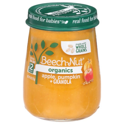 Beech-Nut Organics Stage 2 Apple Pumpkin & Granola Baby Food - 4 Oz - Image 2