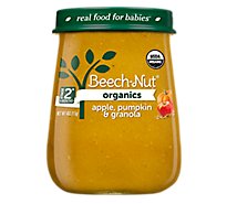 Beech-Nut Organics Baby Food Stage 2 Apple Pumpkin & Granola - 4 Oz