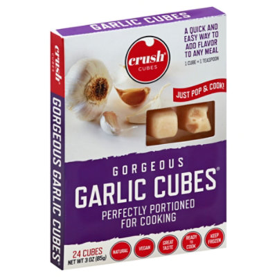 Crush Cub Cubes Garlic - 3 Oz - Randalls
