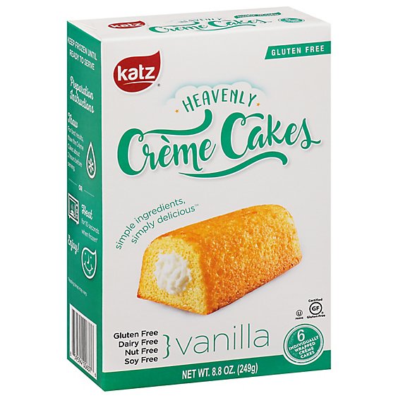 Katz  Cake Vanilla Heavenly Crm - 8.8 Oz