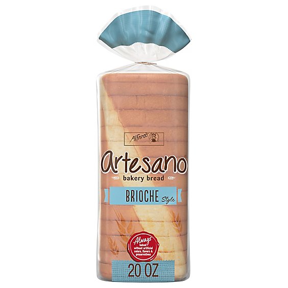 Alfaro's Artesano Brioche Bakery Bread - 20 Oz