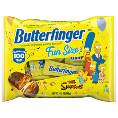 Butterfinger Chocolatey Peanut-Buttery Individually Wrapped Fun Size Candy Bars - 10.2 Oz - Image 1