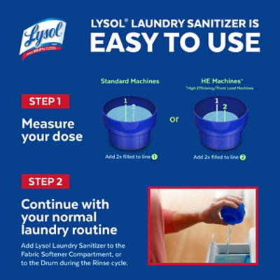 Lysol Sport Laundry Sanitizer - 41 Oz - Image 6