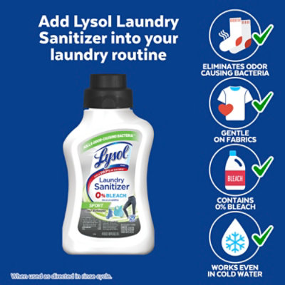 Lysol Sport Laundry Sanitizer - 41 Oz - Image 5