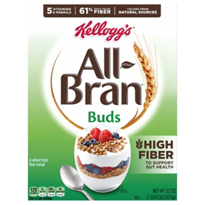 All-Bran Buds Breakfast Cereal Original - 22 Oz - Image 4