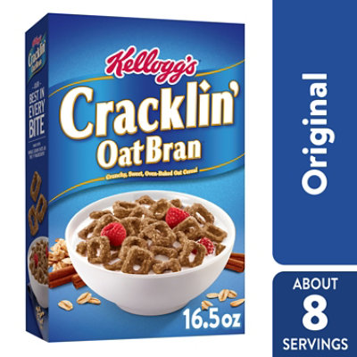 Cracklin Oat Bran Breakfast Cereal High Fiber Cereal Original - 16.5 Oz - Image 1